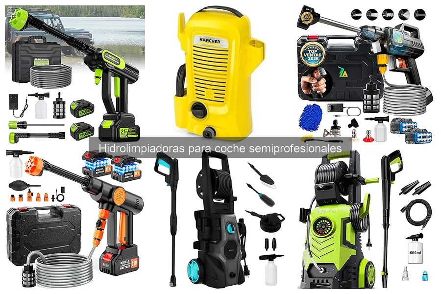 Presión Ideal para Limpiar Coches con Hidrolimpiadora Semiprofesional