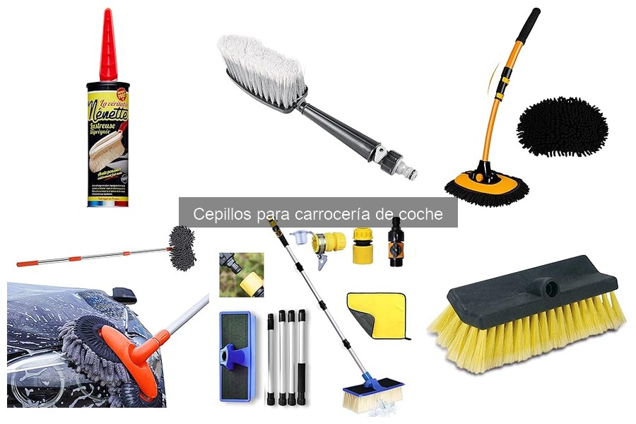 Problemas comunes al usar cepillos para carrocería de coche