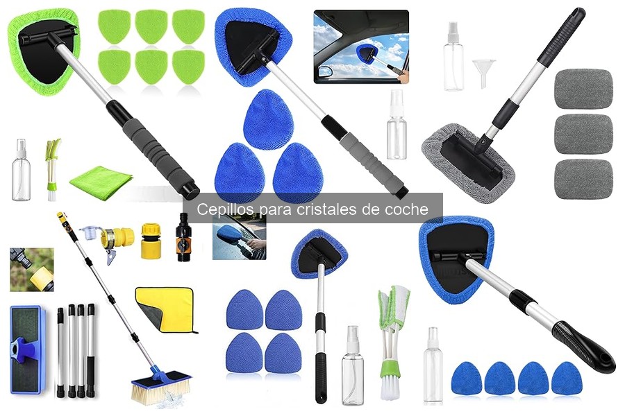 Problemas comunes al usar cepillos para cristales de coche