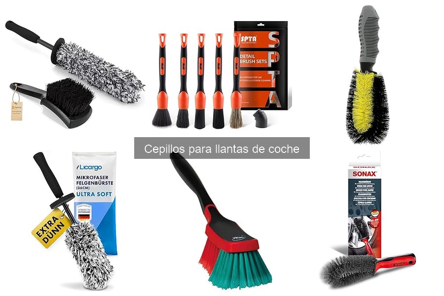 Problemas comunes al usar cepillos para llantas de coche