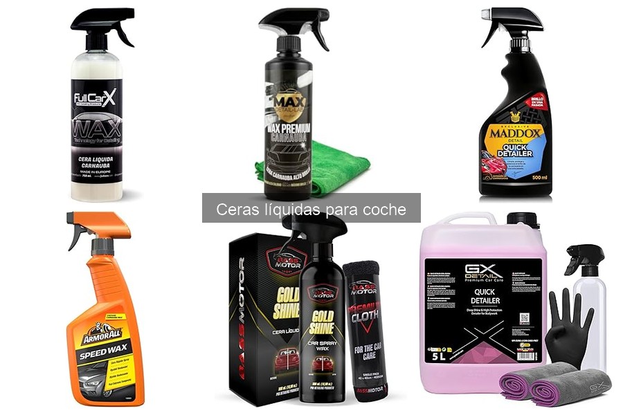 Problemas comunes al usar cera líquida para coche y soluciones