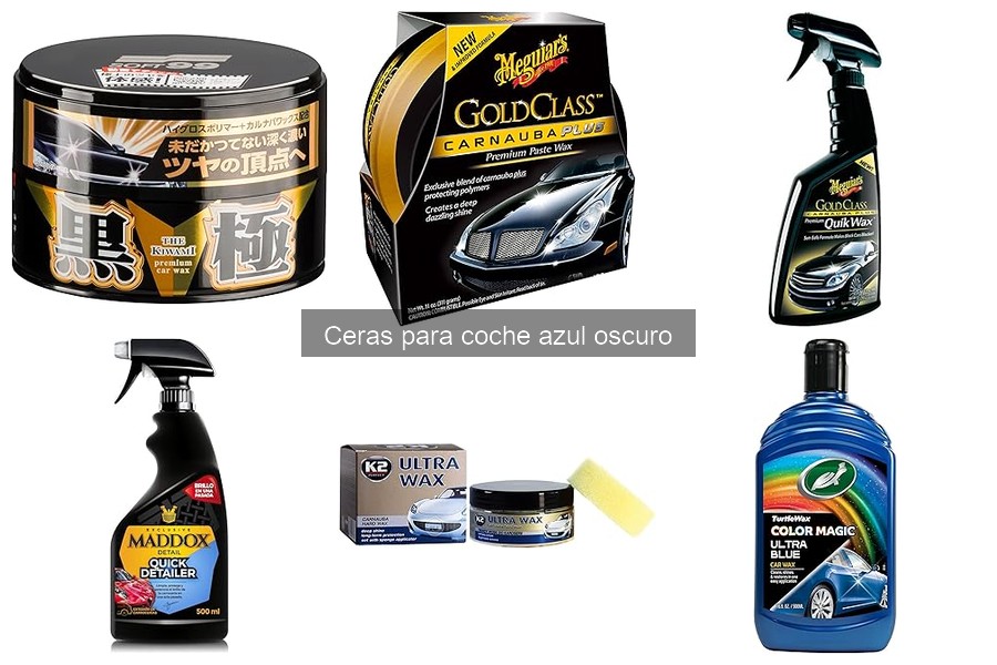Problemas comunes al usar cera para coche azul oscuro