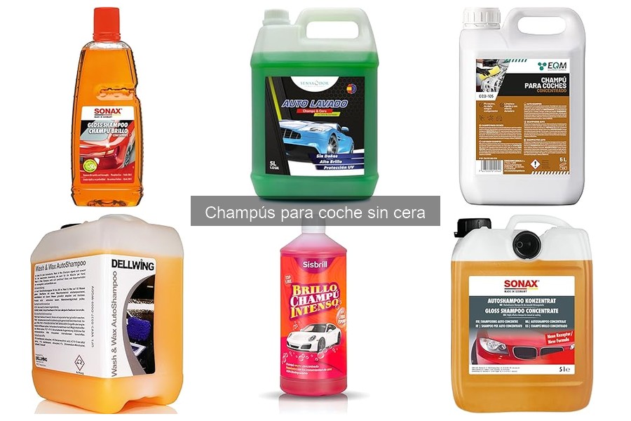 Problemas comunes al usar champús para coche sin cera
