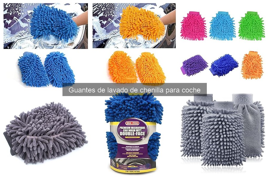 Problemas comunes al usar guantes de lavado de chenilla