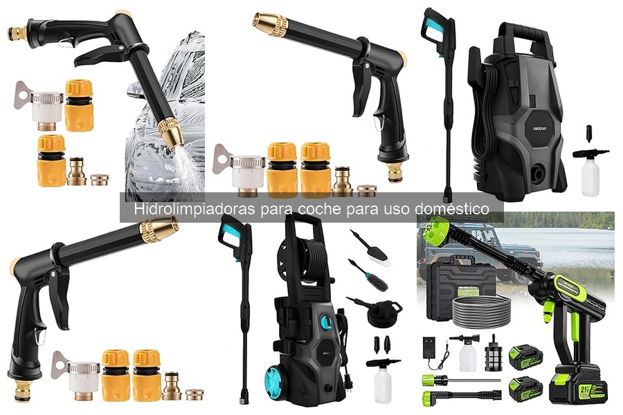Problemas comunes al usar hidrolimpiadoras para coche