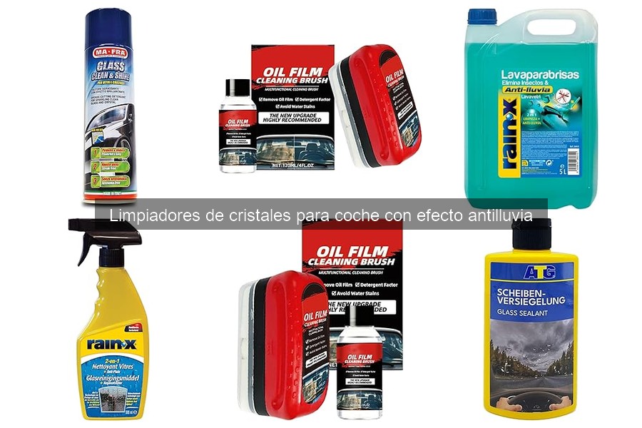 Problemas comunes al usar limpiadores de cristales antilluvia