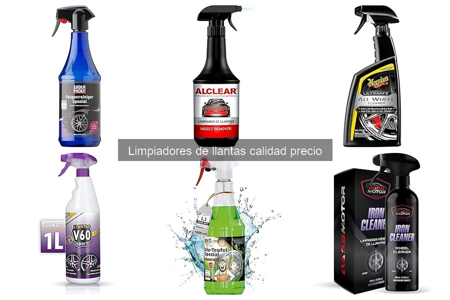 Problemas comunes al usar limpiadores de llantas y soluciones