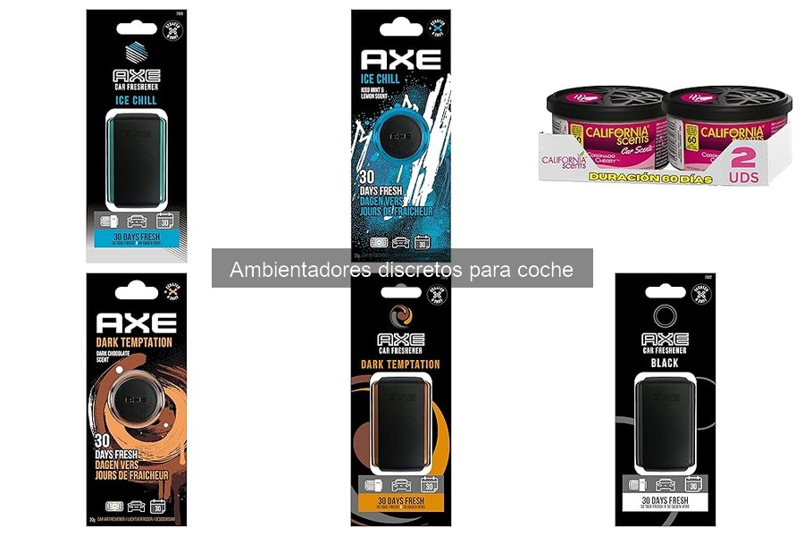 Problemas comunes con ambientadores discretos para coche