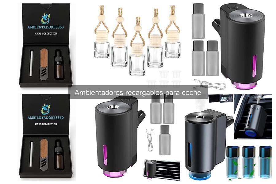 Problemas comunes con ambientadores recargables para coche
