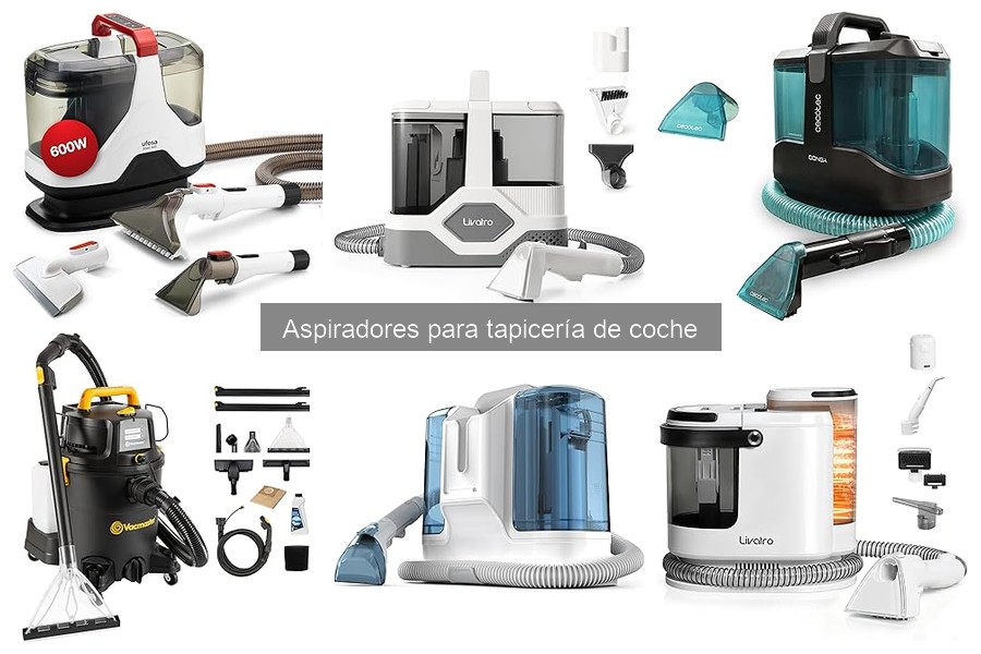 Problemas comunes con aspiradores de tapicería para coche