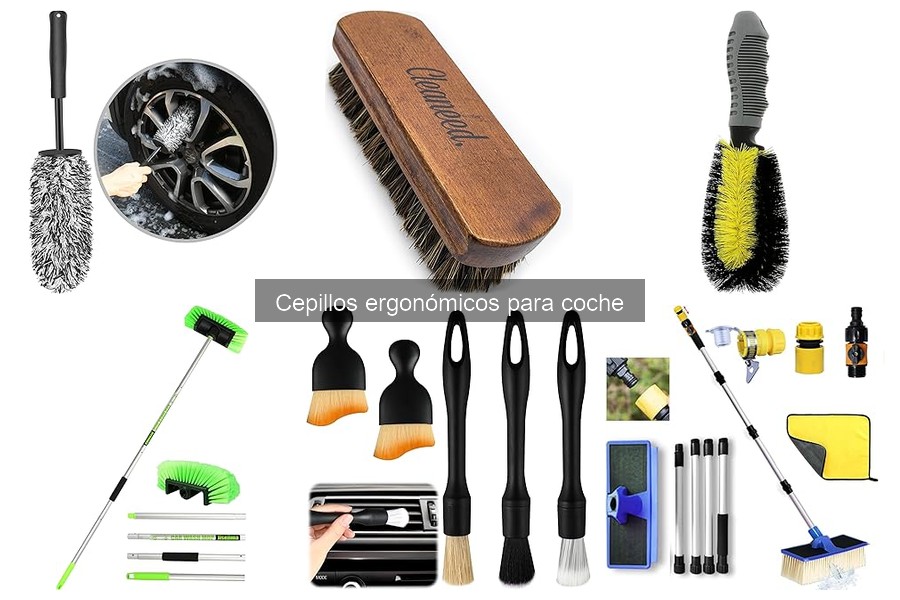 Problemas comunes con cepillos ergonómicos para coche