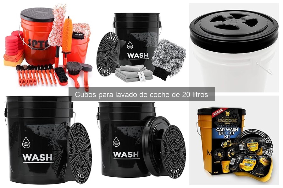 ** Problemas Comunes con Cubos de Lavado de Coche de 20 Litros