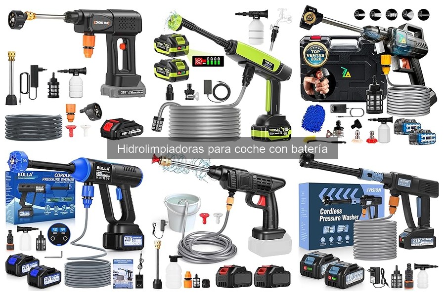 Problemas comunes con hidrolimpiadoras a batería y soluciones