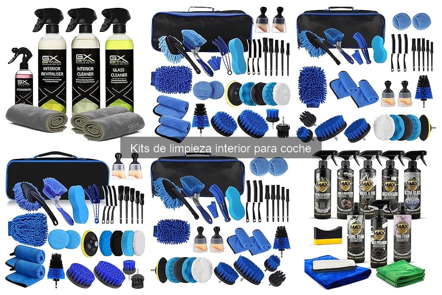 Problemas Comunes con Kits de Limpieza Interior para Coche