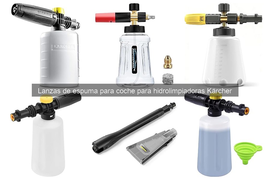 Problemas comunes con lanza de espuma y soluciones prácticas