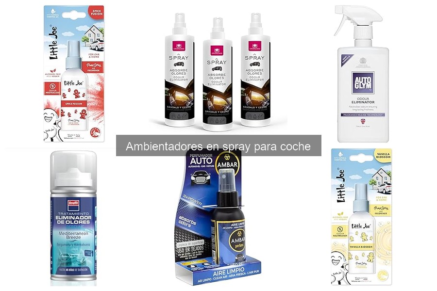 ¿Qué es un ambientador en spray para coches? Descúbrelo aquí
