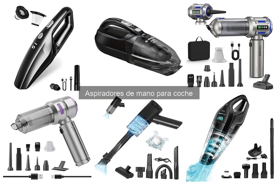¿Qué es un aspirador de mano para coche? Guía y funcionalidades