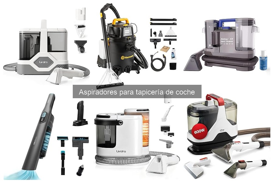 ¿Qué es un aspirador para tapicería de coche? Características y usos