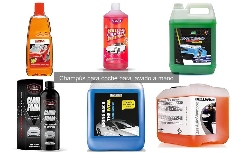 ¿Qué es un champú para coche y cómo se utiliza?