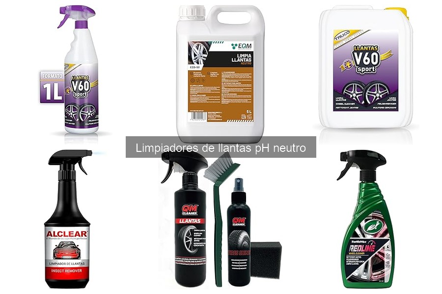¿Qué es un limpiador de llantas pH neutro? Beneficios y características