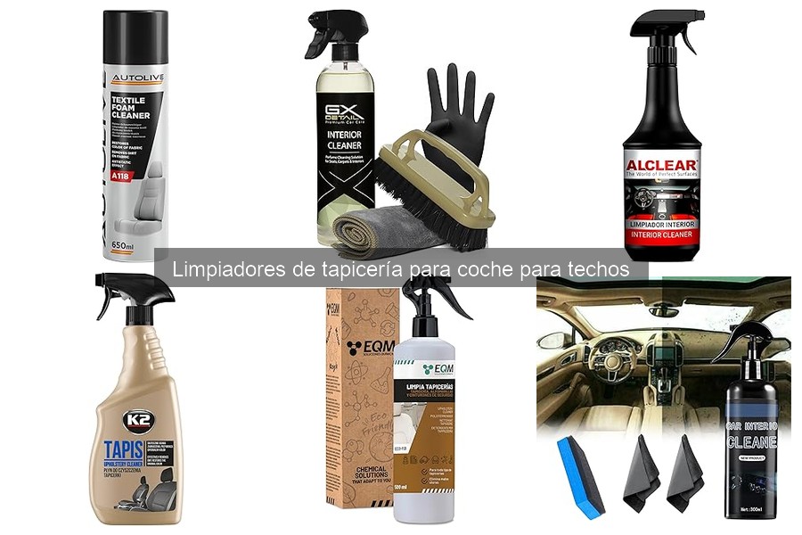 ¿Qué es un limpiador de tapicería para coche? Beneficios y Tipos
