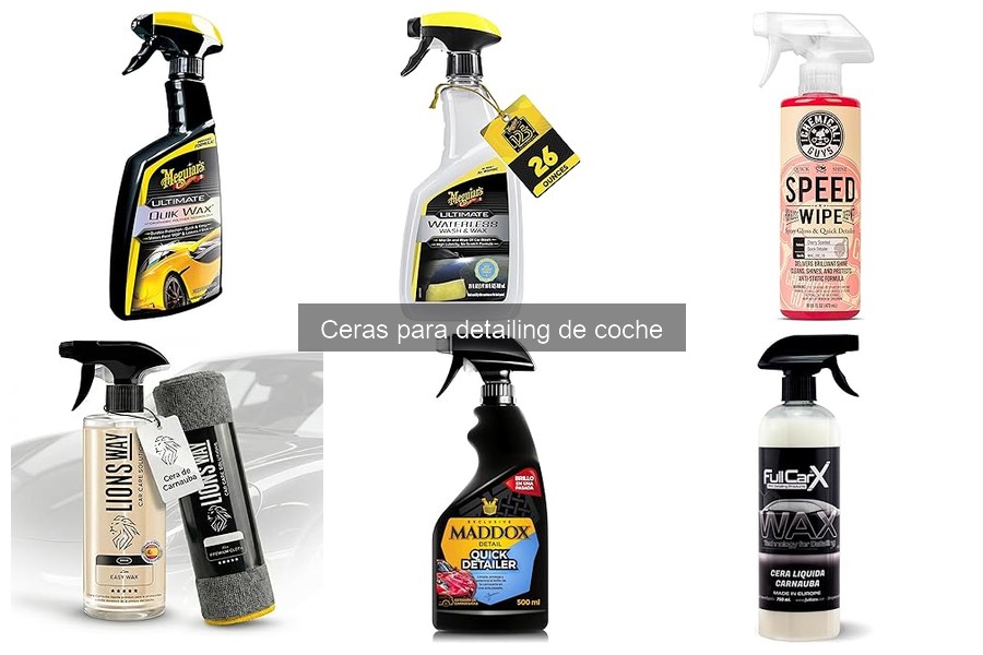 ¿Qué es una cera para detailing de coche? Descubre sus ventajas