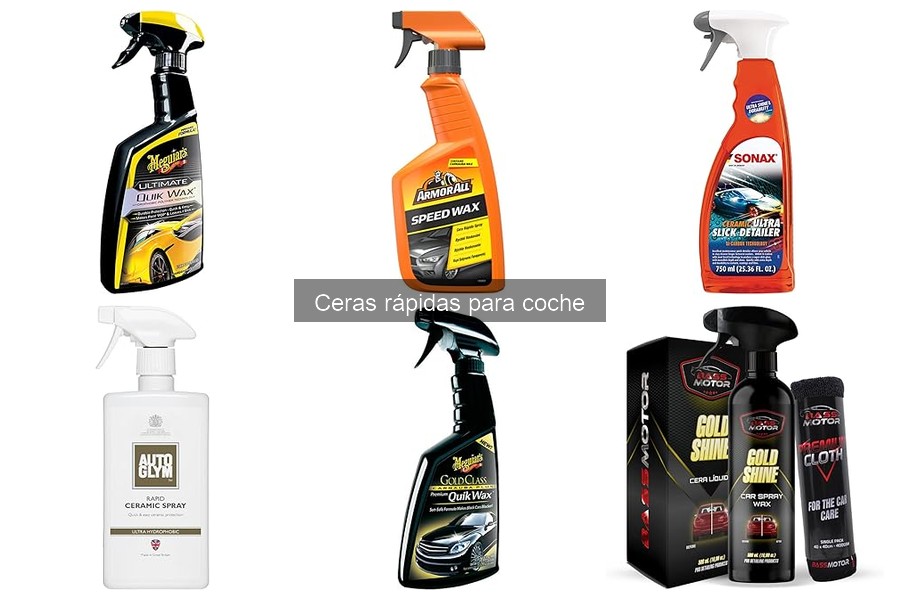 ¿Qué es una cera rápida para coche? Beneficios y usos