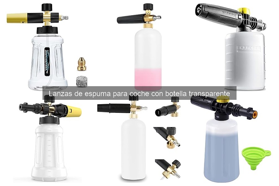 ¿Qué es una lanza de espuma para coche? Descubre sus beneficios
