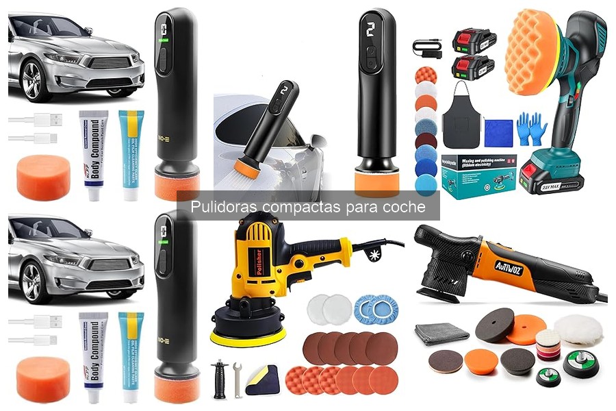 ¿Qué es una pulidora compacta para coche? Guía completa