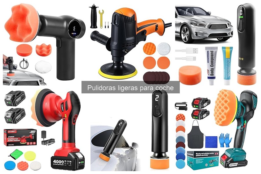 ¿Qué es una pulidora ligera para coche? Características y usos