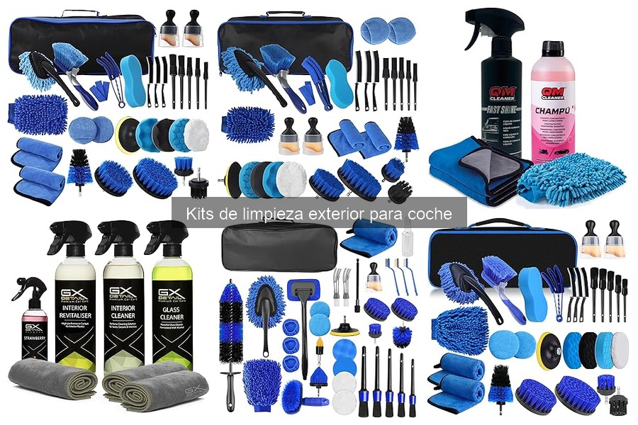 ¿Qué Incluye un Kit de Limpieza Exterior para Coches?