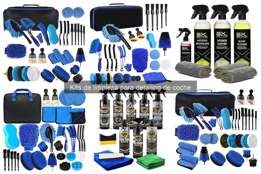 ¿Qué incluye un kit de limpieza para coches de alta gama?
