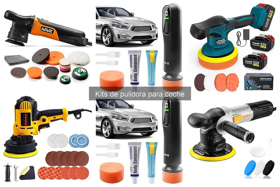 ¿Qué incluye un kit de pulidora para coche? Descúbrelo aquí