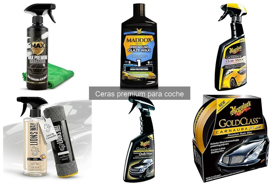 ¿Qué son las ceras premium para coche? Guía completa