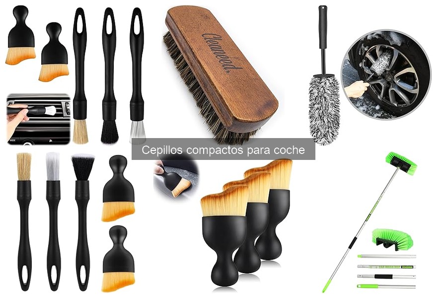 ¿Qué son los cepillos compactos para coche? Descubre sus características