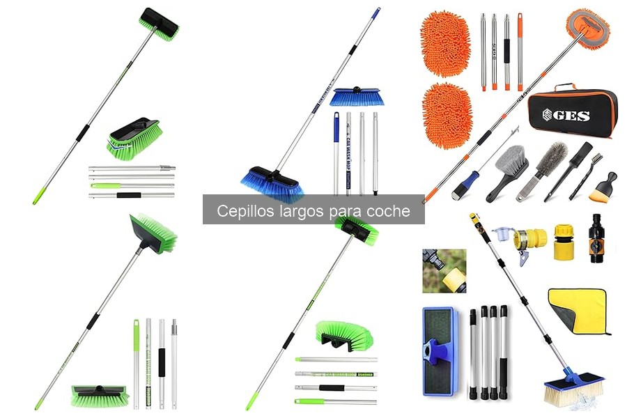 ¿Qué son los cepillos largos para coche? Características y beneficios