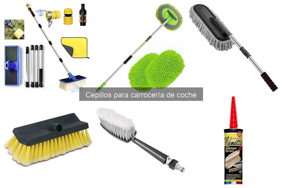 ¿Qué son los cepillos para carrocería de coche? Guía completa