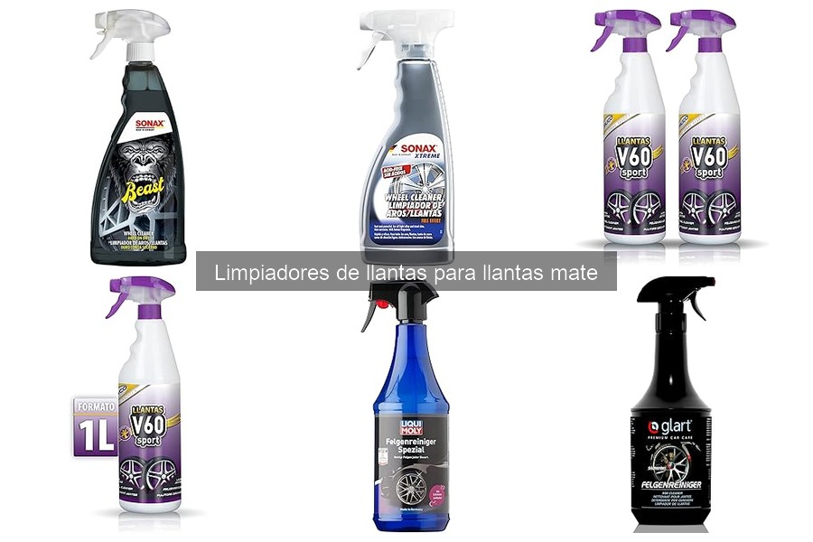 ¿Qué son los limpiadores de llantas mate? Guía y beneficios