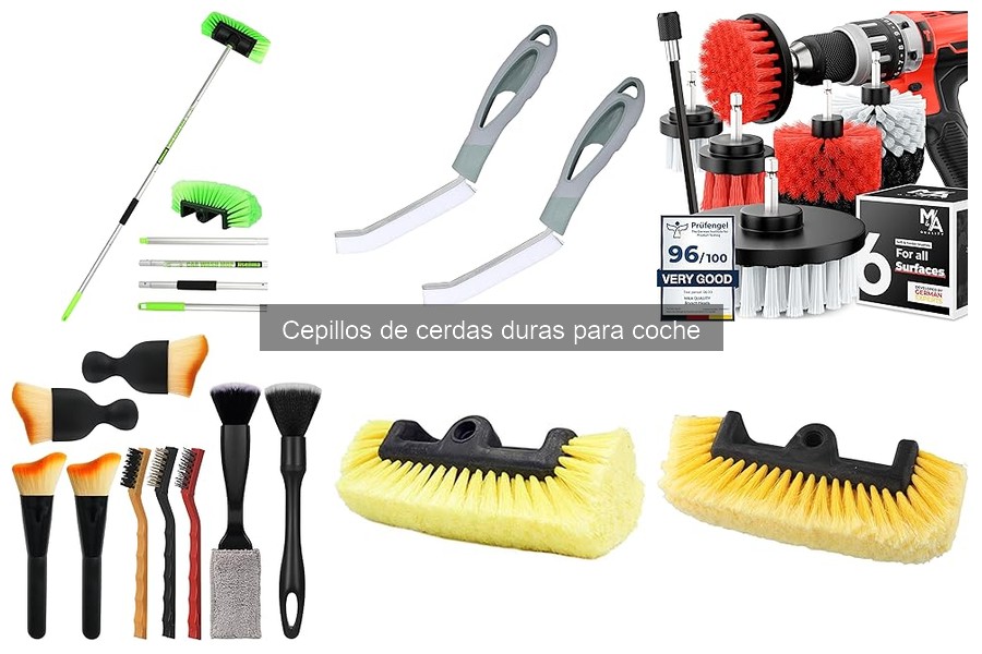 Rango de Precios de Cepillos de Cerdas Duras para Coche