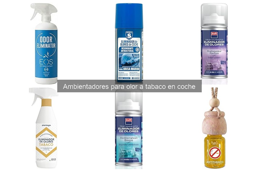 Reseñas de Ambientadores para Olor a Tabaco en Coche