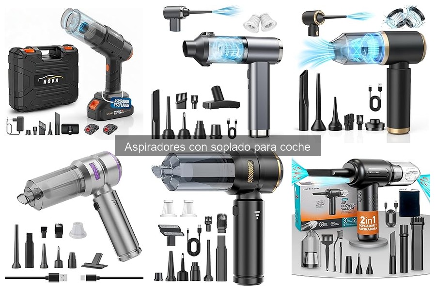 Reseñas de Aspiradores con Soplado para Coche: Mejores Modelos