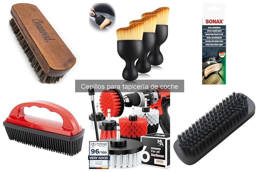 Reseñas de cepillos para tapicería de coche de alta gama