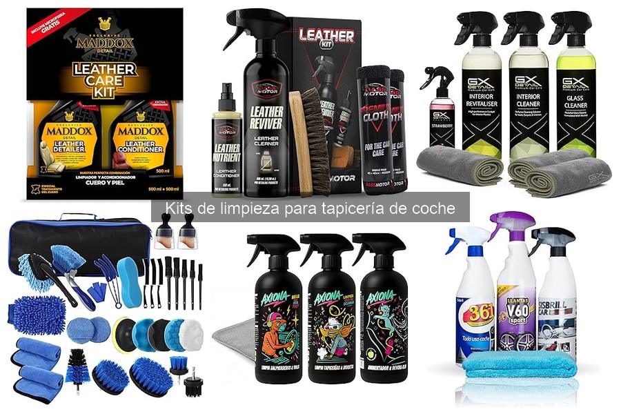 Reseñas de Kits de Limpieza para Tapicería de Coche