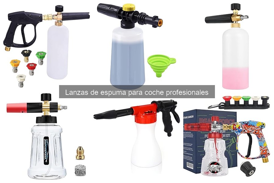 Reseñas de lanzas de espuma para coche: Opiniones de usuarios