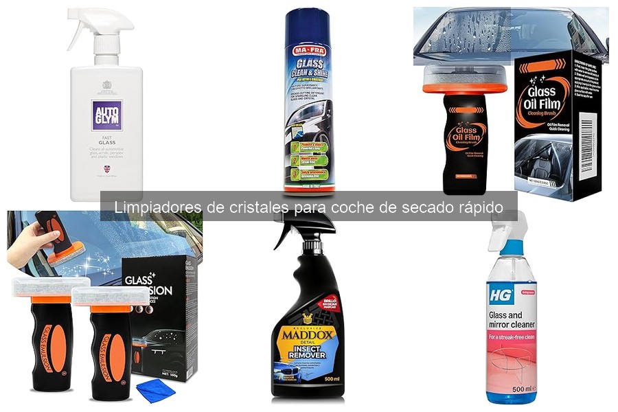 Reseñas de los mejores limpiadores de cristales de secado rápido