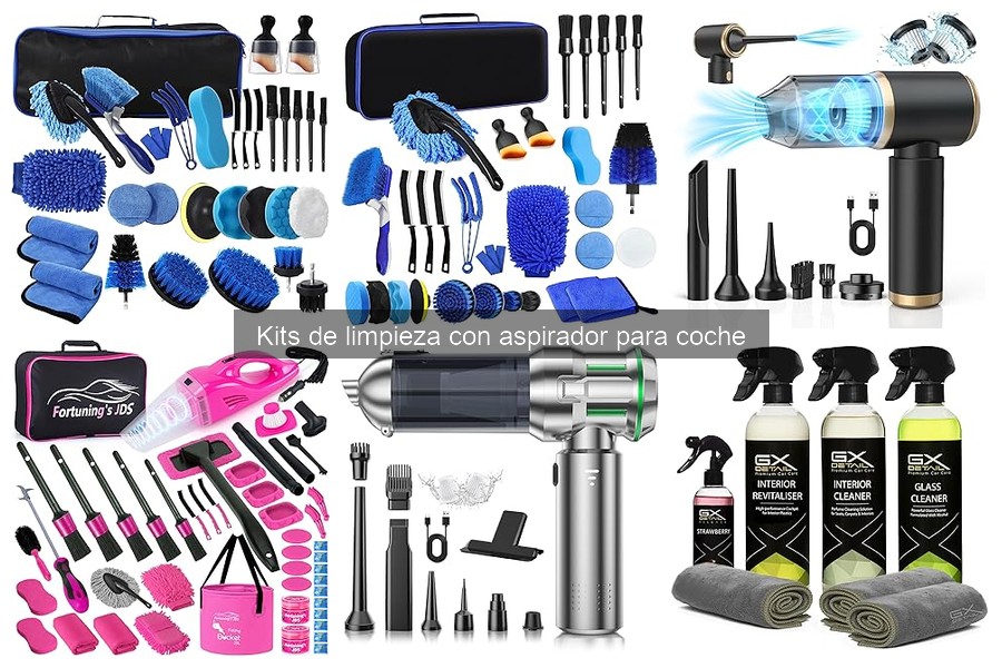 Soluciona Problemas Comunes con Kits de Limpieza de Coche