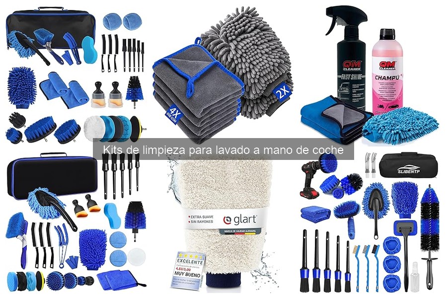 Soluciones a problemas comunes con tu kit de limpieza de coche