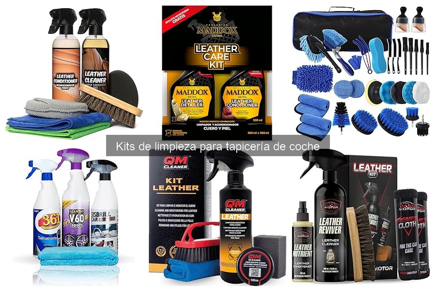 ¿Son ecológicos los kits de limpieza para tapicería de coche?