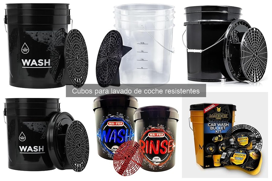 ¿Son necesarios los cubos para lavado de coche? Pros y contras