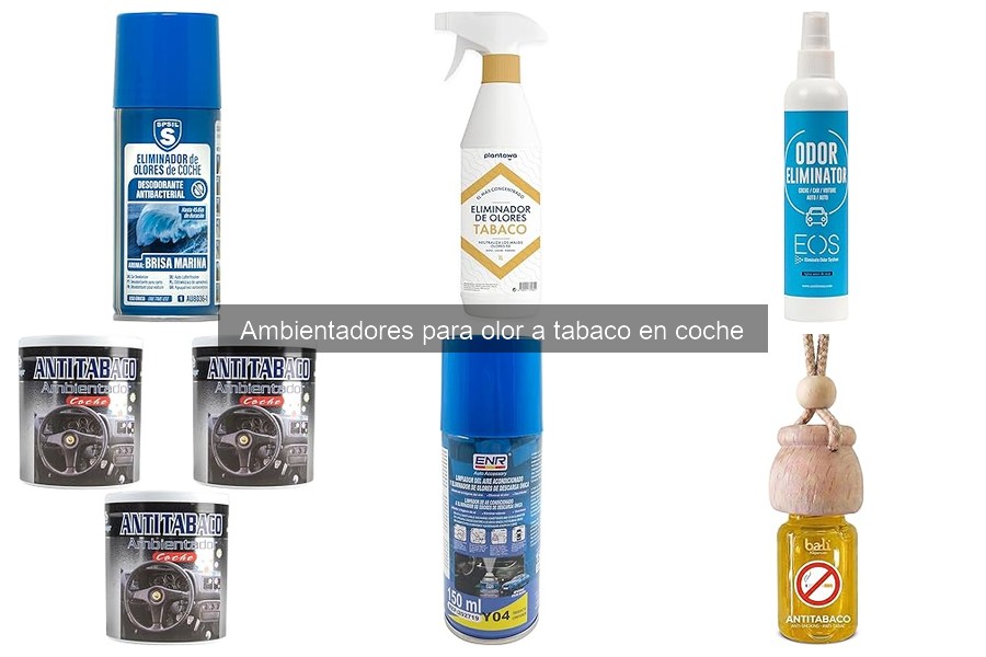 Técnicas para eliminar el olor a tabaco en tu coche